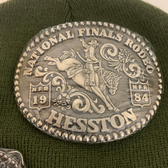 1984 Hesston National Finals Rodeo Belt Buckles - Picture 2 of 4